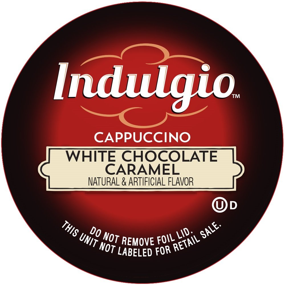 Amazon.com: Indulgio Cappuccino, White Chocolate Caramel, 12-Count